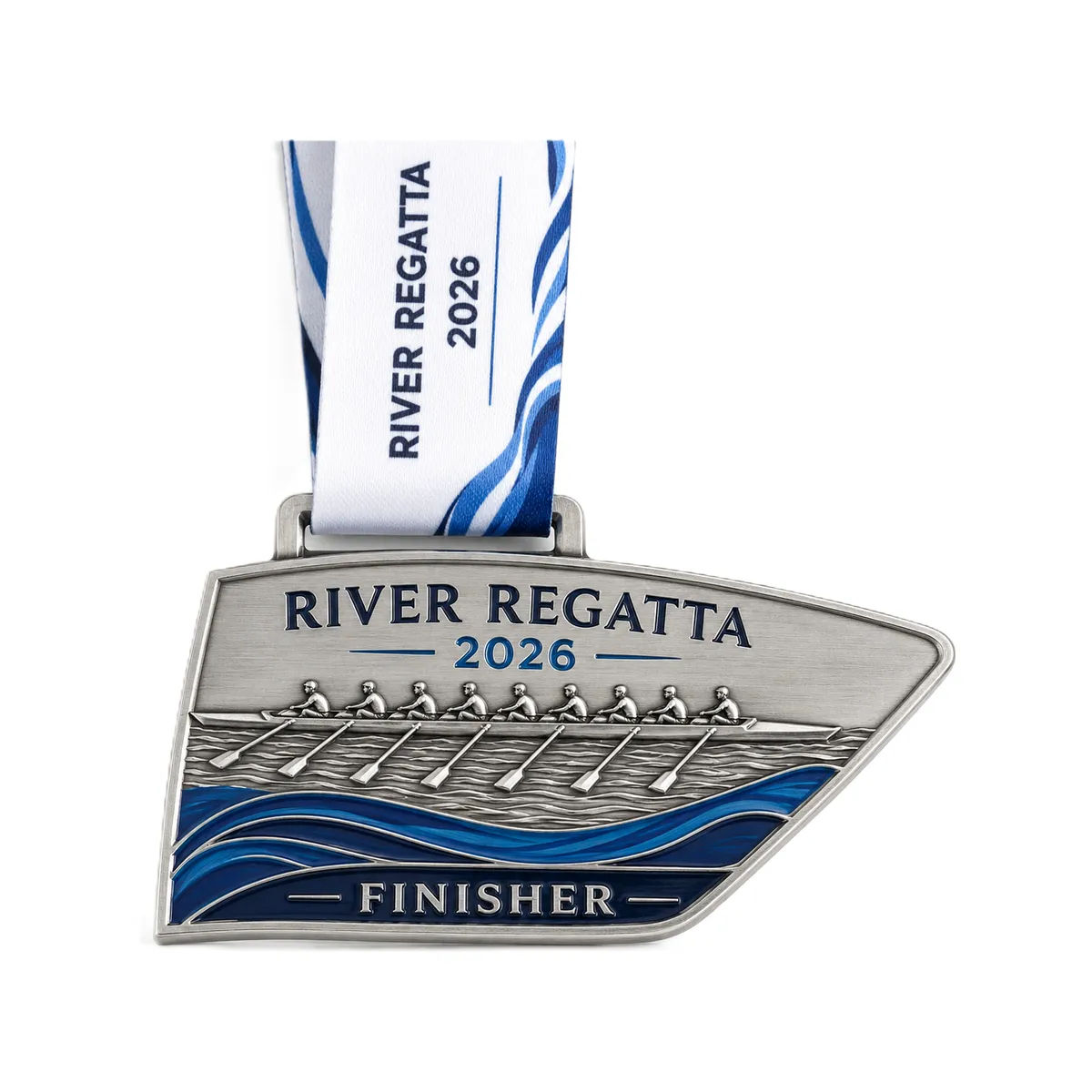 Custom Rowing Regatta Medal
