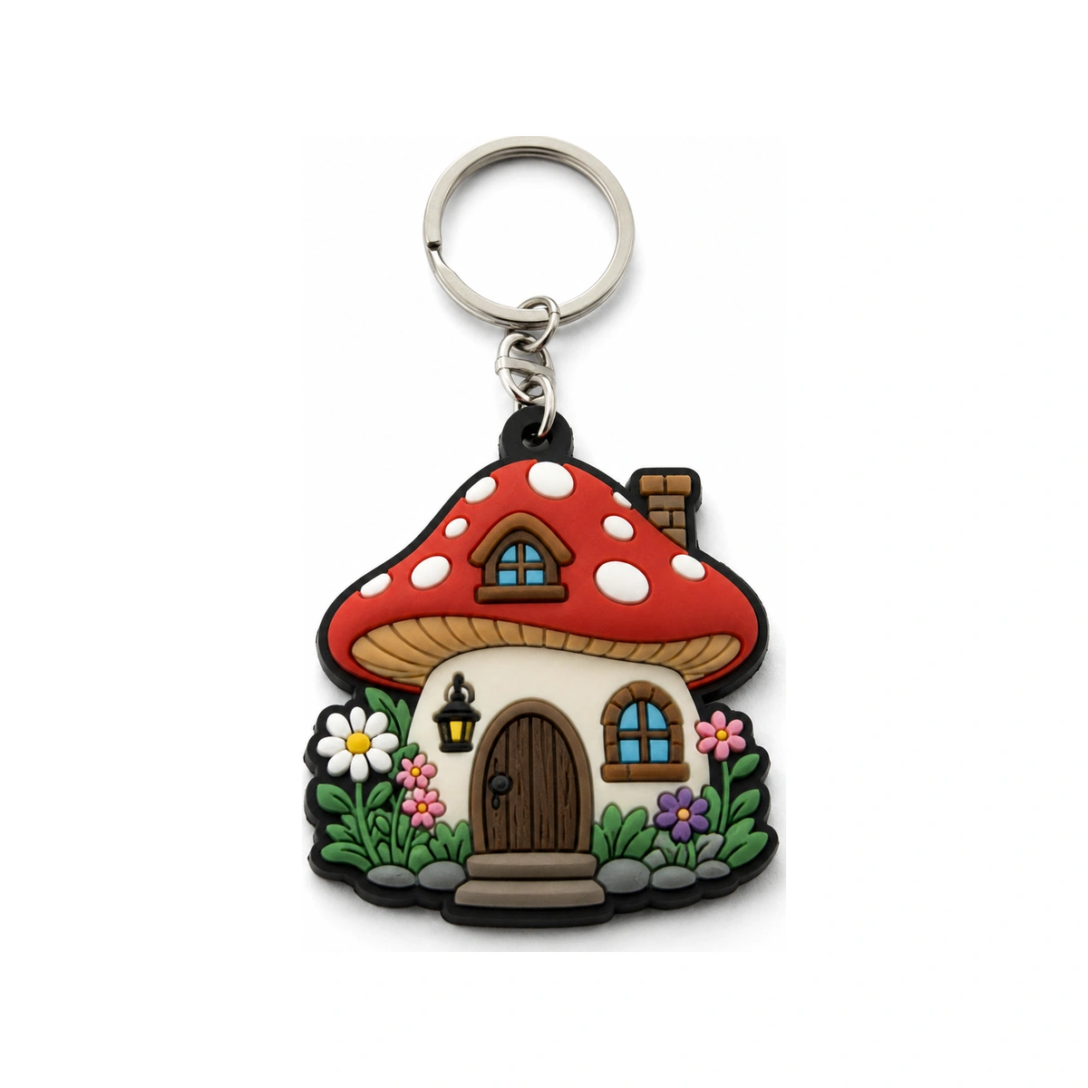 Custom Mushroom PVC Keychains