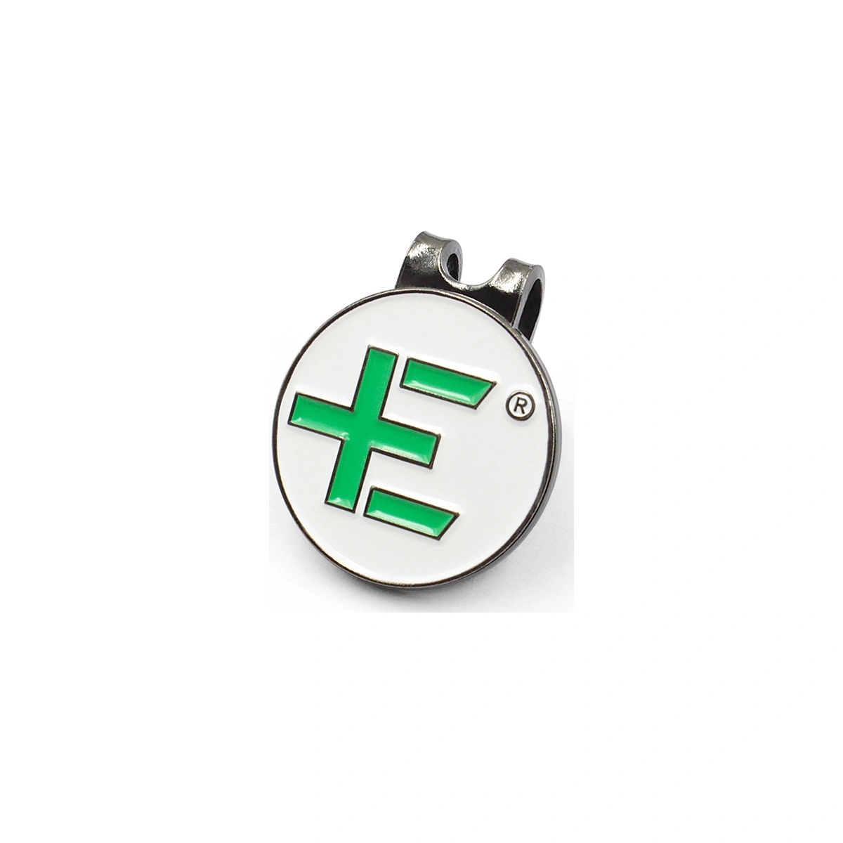 Green Emblem Custom Logo Ball Markers