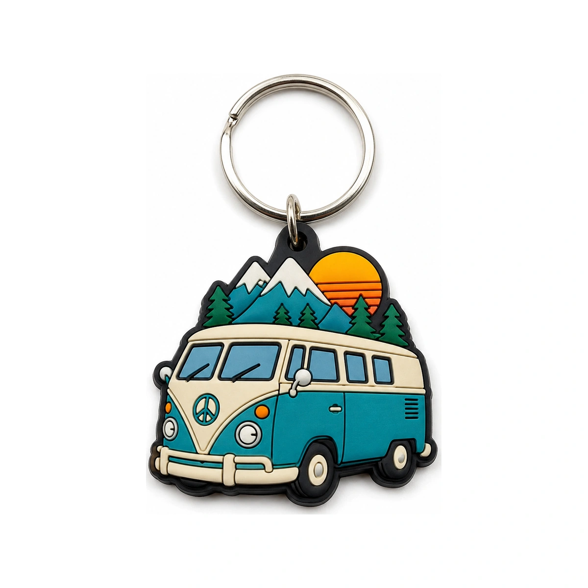Custom Camper Van PVC Keychains