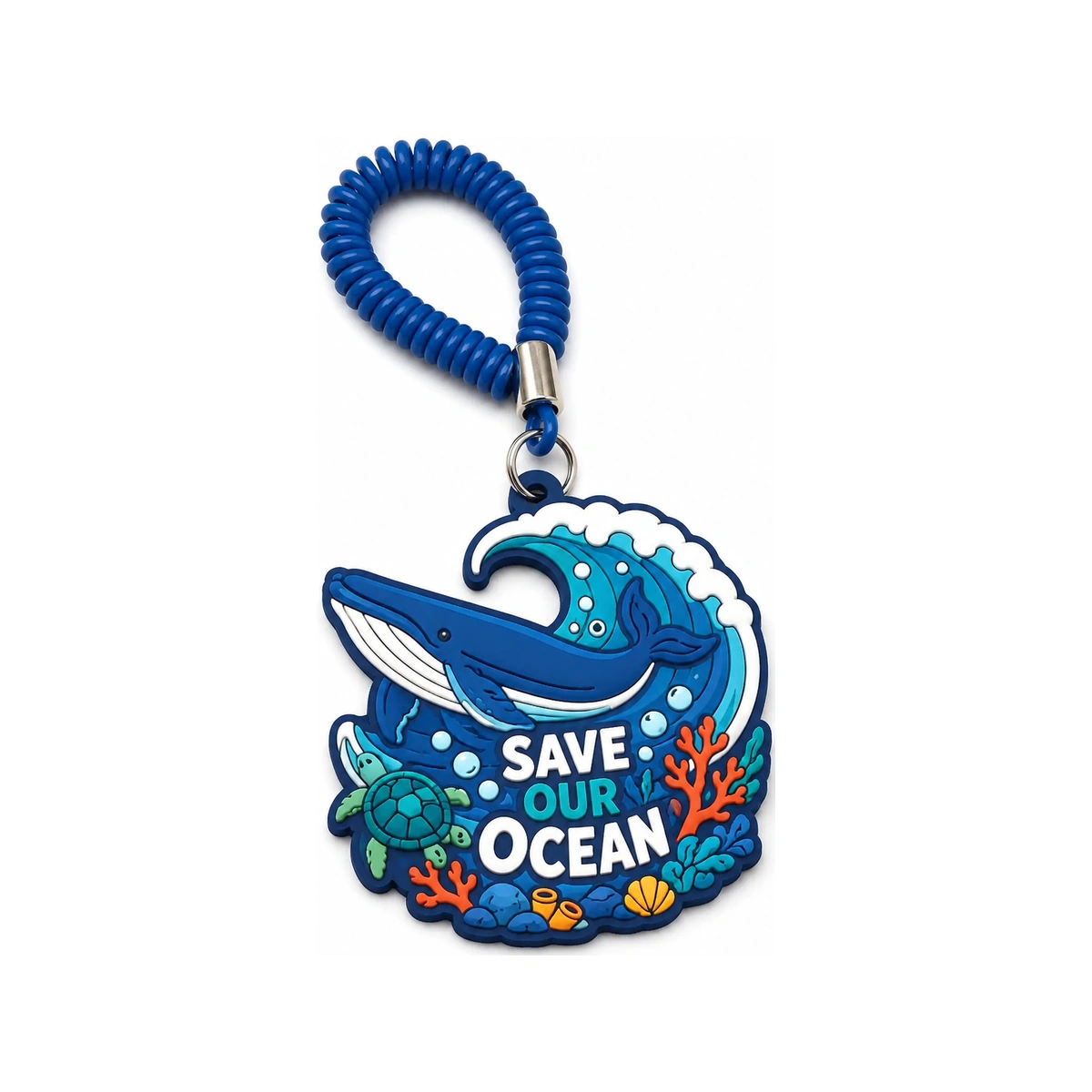 Custom Ocean PVC Keychains