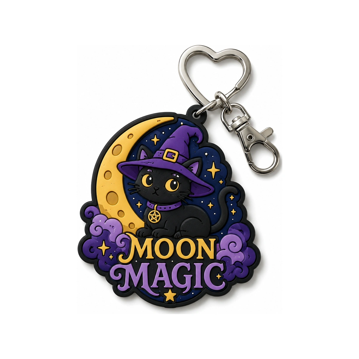 Custom Celestial PVC Keychains