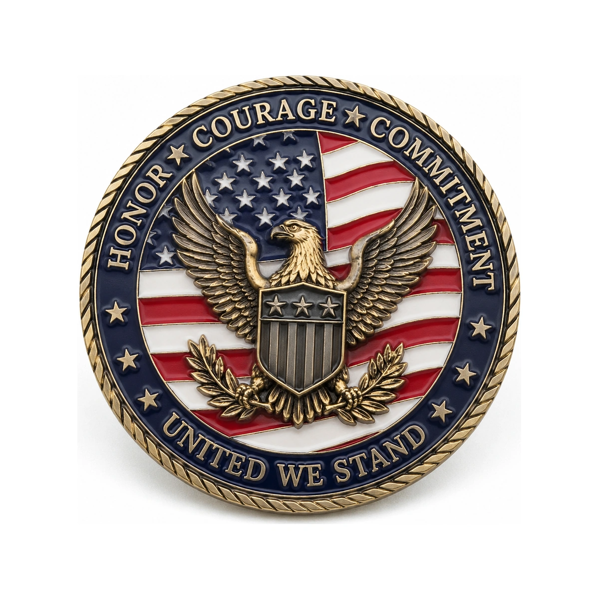 2D Challenge Coin