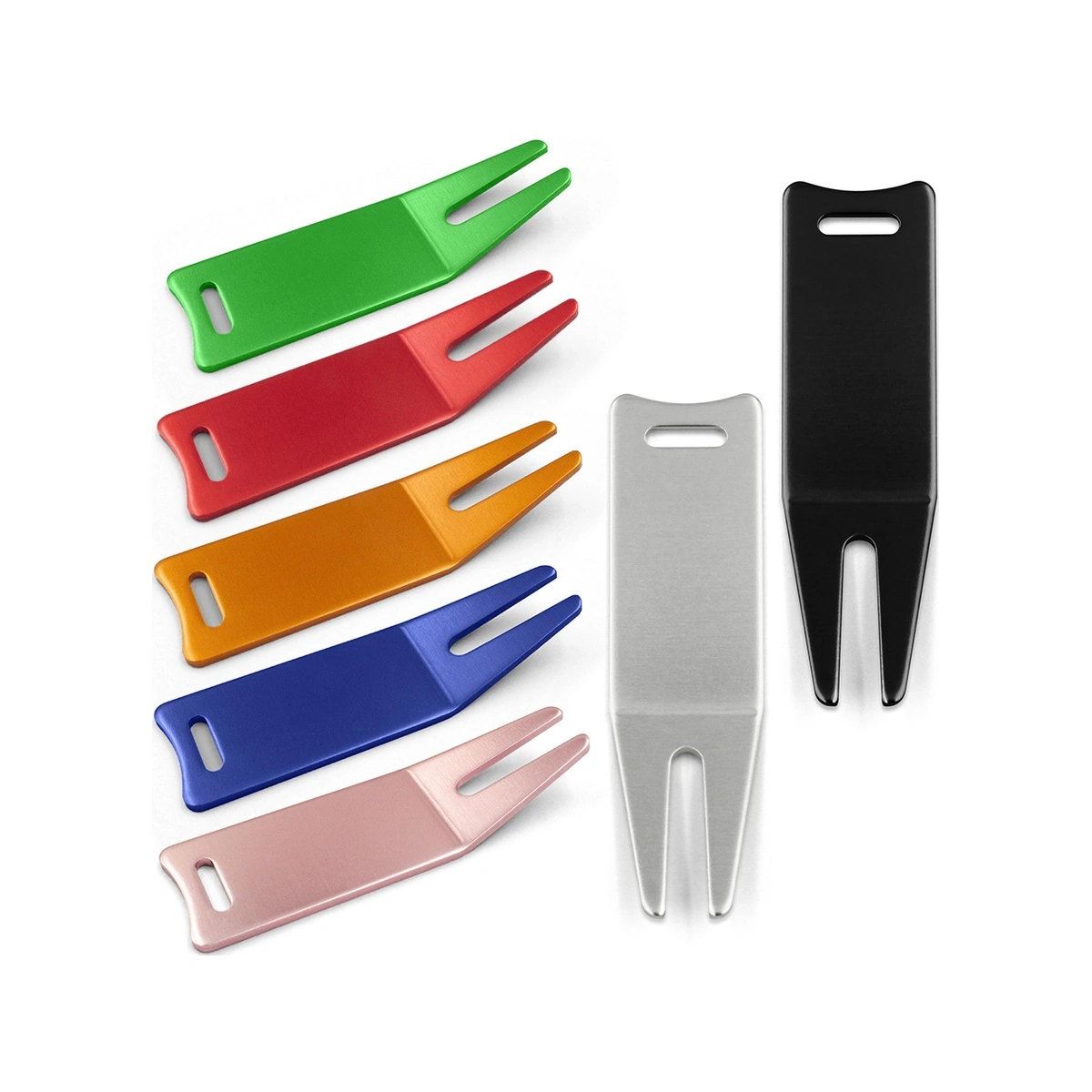 Assorted Color Divot Tools with Custom Ball Markers
