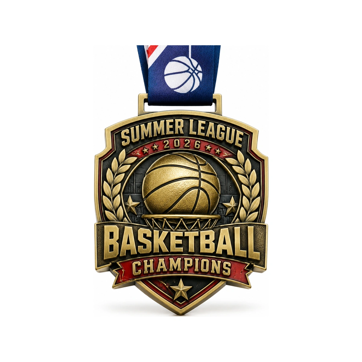 Custom Basketball Championship Medals
