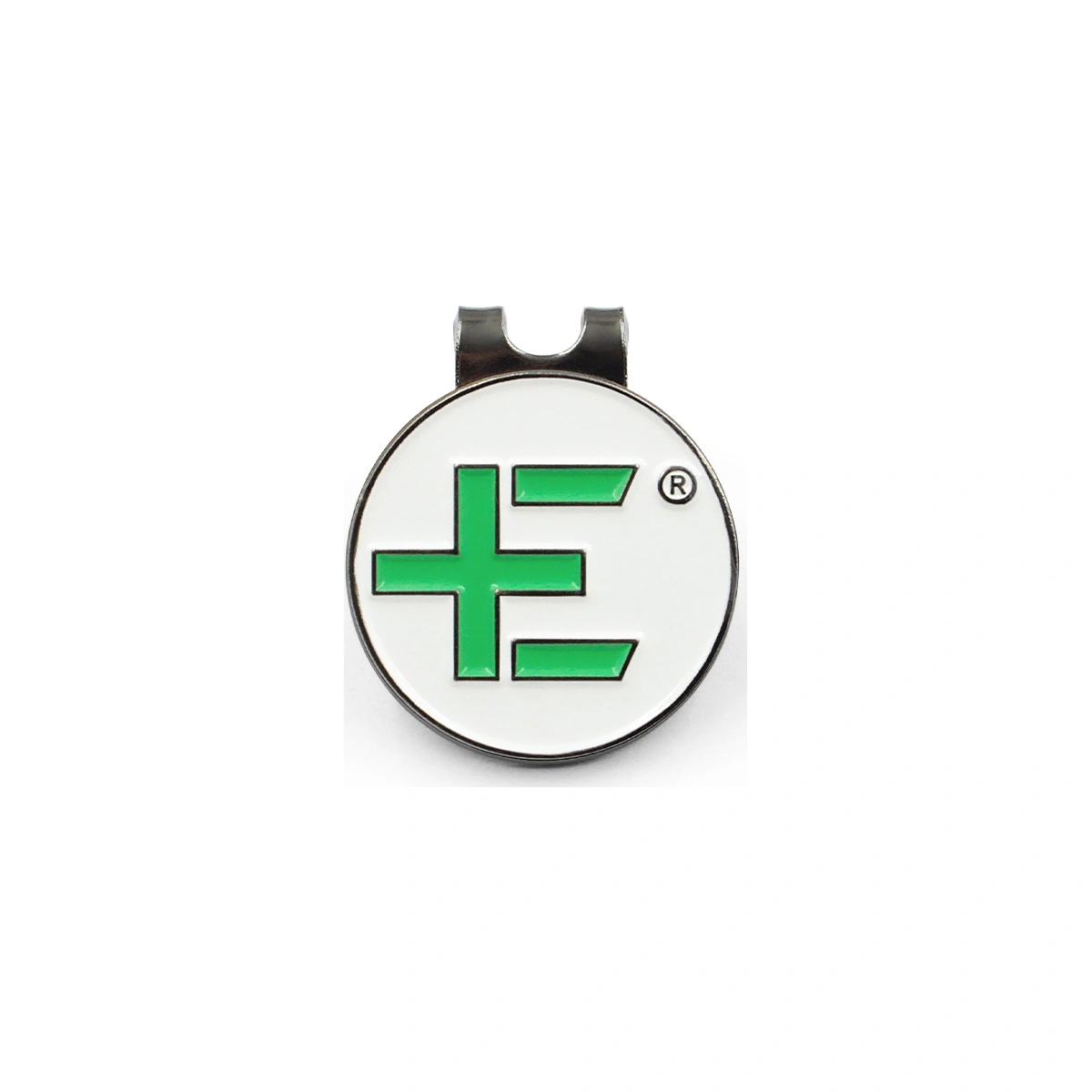 Green Emblem Custom Logo Ball Markers
