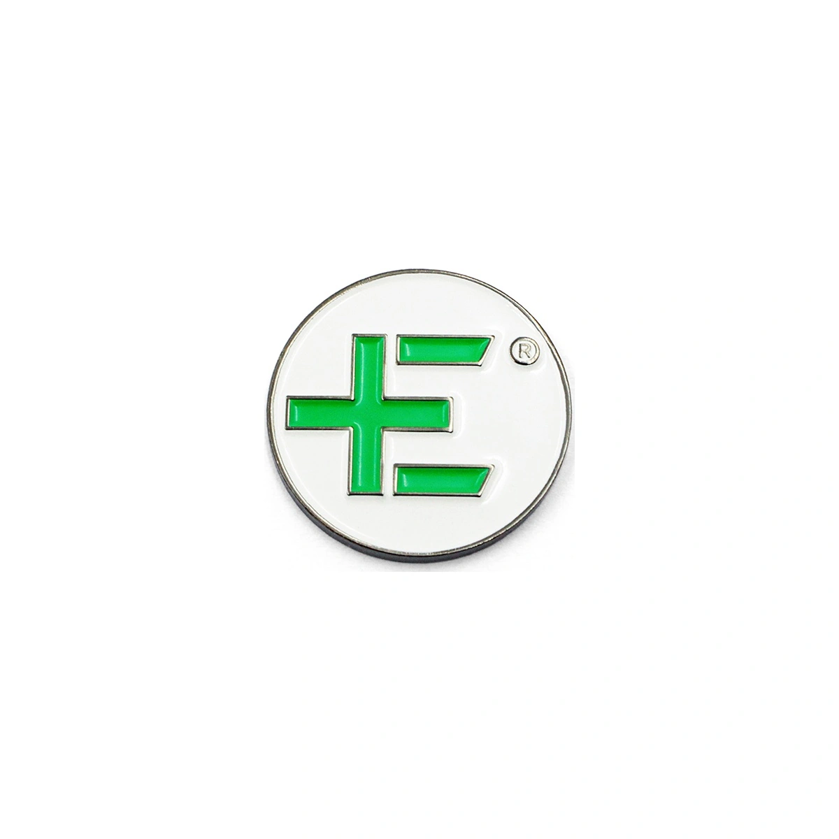 Green Emblem Custom Logo Ball Markers