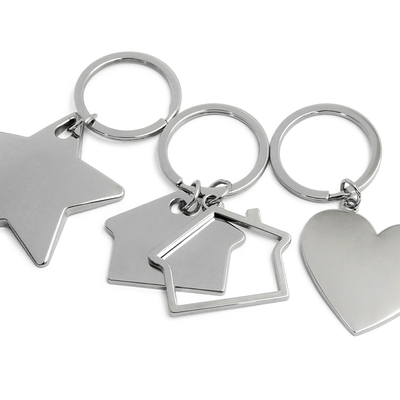 Custom Star Metal Keychain