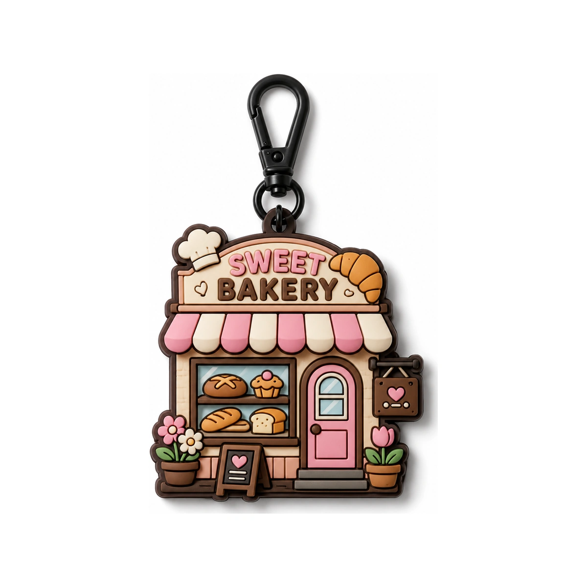 Custom Bakery PVC Keychains