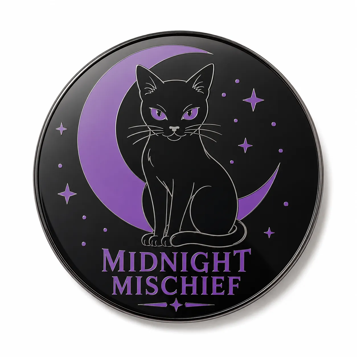 Custom Hard Enamel Cat Brand Pin