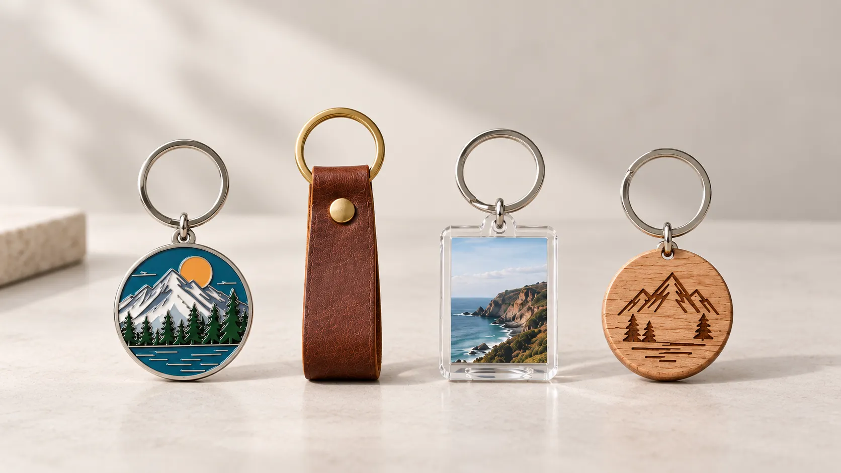 How To Choose The Right Types of Keychains for Your Brand